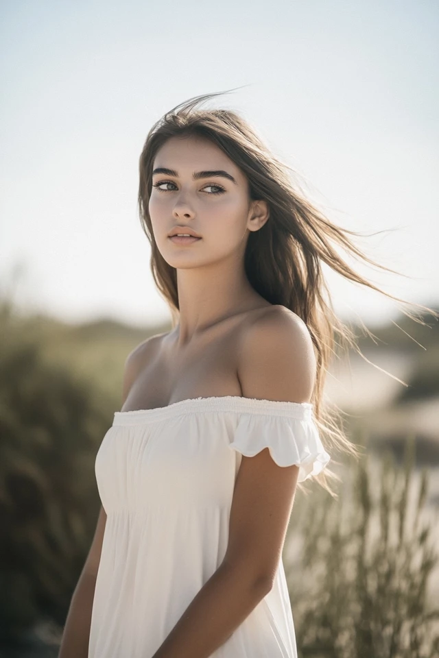 Off-the-Shoulder Styles: Showcasing a Subtle Hint of Skin