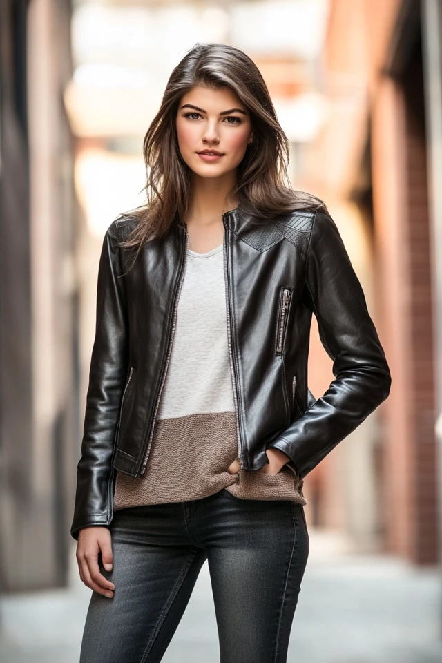 The Perfect Leather Jacket: An Investment for Any Season