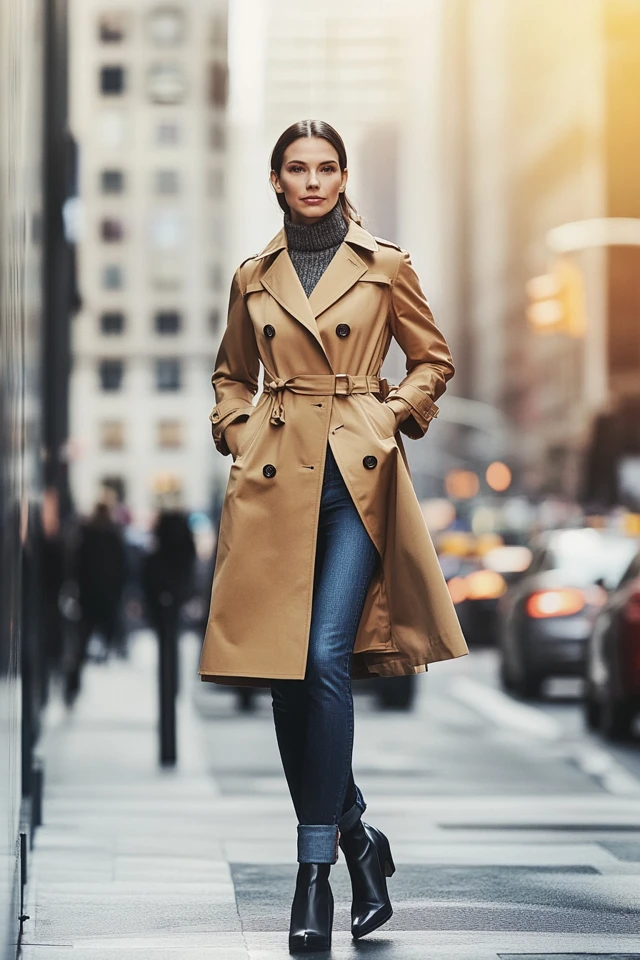 Classic Trench Coat: The Ultimate Outerwear Piece