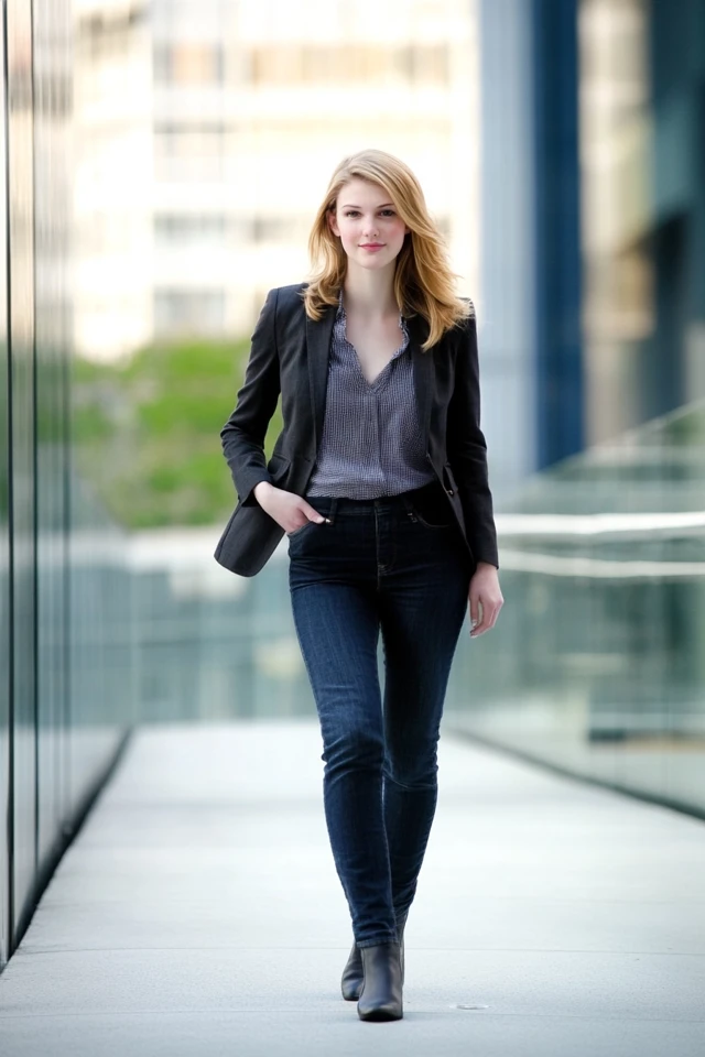 Structured vs. Unstructured: Balancing Tailored Pieces with Relaxed Fits - photo 3