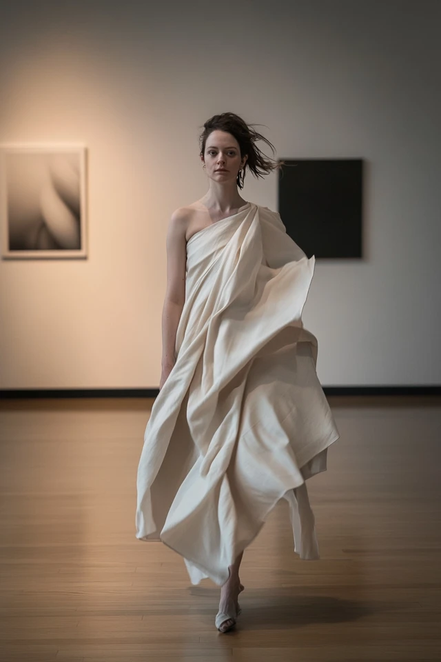 The Art of Draping: Wearing Asymmetrical and Draped Clothing Elegantly - photo 3