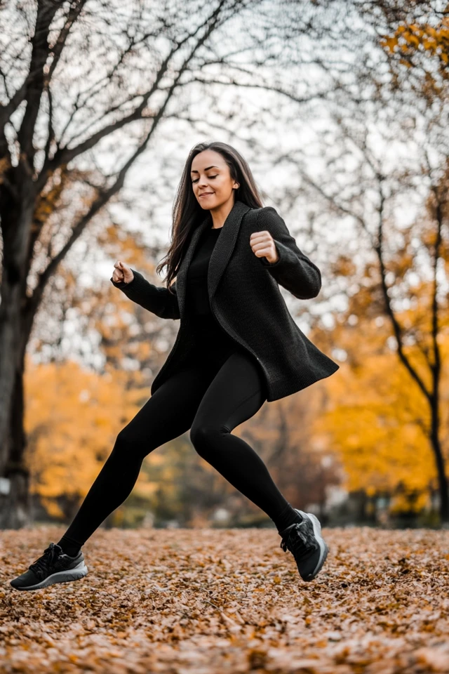 Versatile Black Leggings: From Athleisure to Street Style - photo 2