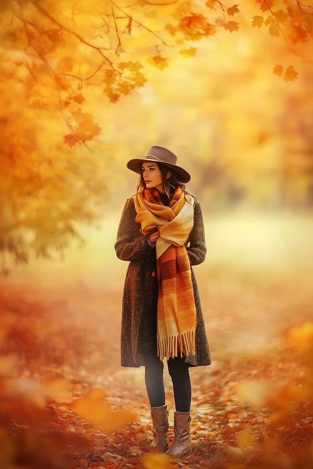 Autumn Accessories: Elevate Your Fall Outfits with Scarves, Hats, and Boots - photo 7