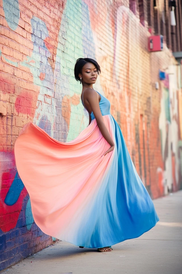 Ombre and Gradient Fashion: Clothing with Color Transitions - photo 9