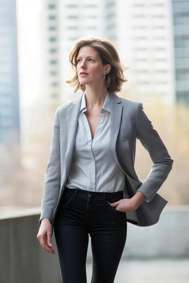 Structured vs. Unstructured: Balancing Tailored Pieces with Relaxed Fits - photo 4