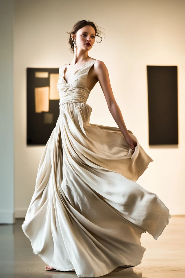 The Art of Draping: Wearing Asymmetrical and Draped Clothing Elegantly - photo 4