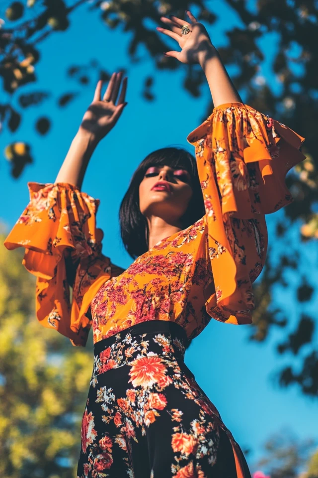 Bell Sleeves and Flared Cuffs: Adding Drama to Your Outfits - photo 4