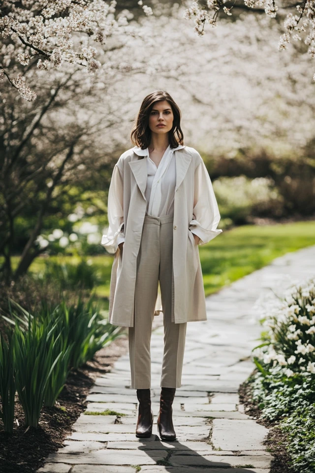 Spring Layering Mastery: Combining Light Fabrics for Unpredictable Weather - photo 8