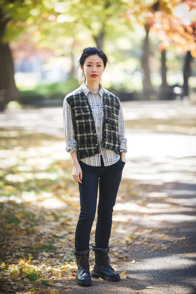 Layering for Fall: How to Combine Textures and Patterns - photo 4