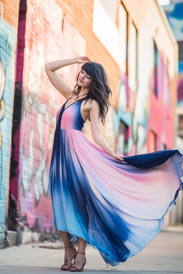 Ombre and Gradient Fashion: Clothing with Color Transitions - photo 6