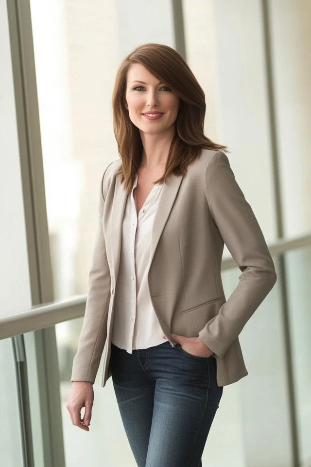 Structured vs. Unstructured: Balancing Tailored Pieces with Relaxed Fits - photo 6