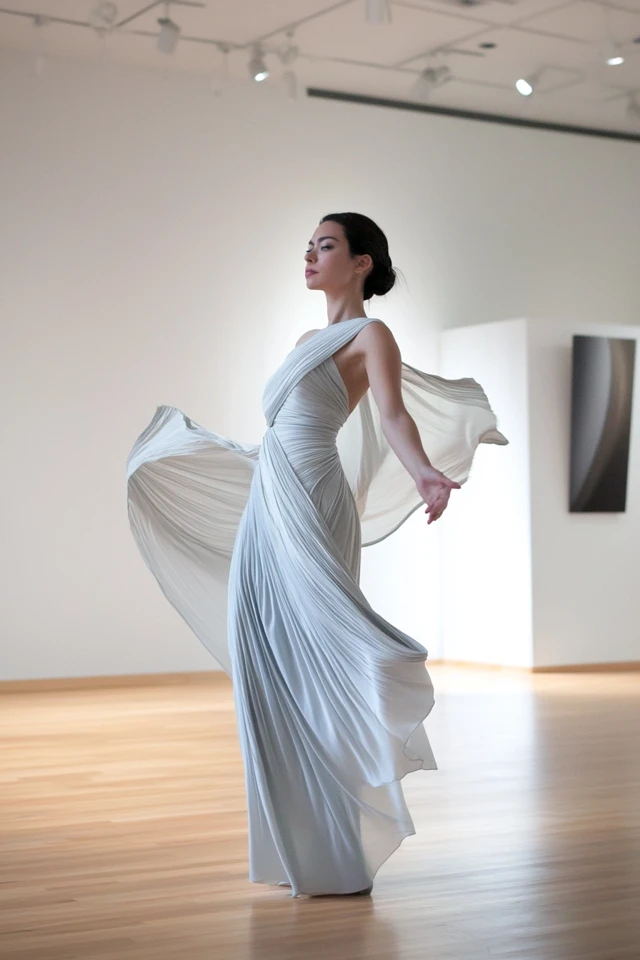 The Art of Draping: Wearing Asymmetrical and Draped Clothing Elegantly - photo 6
