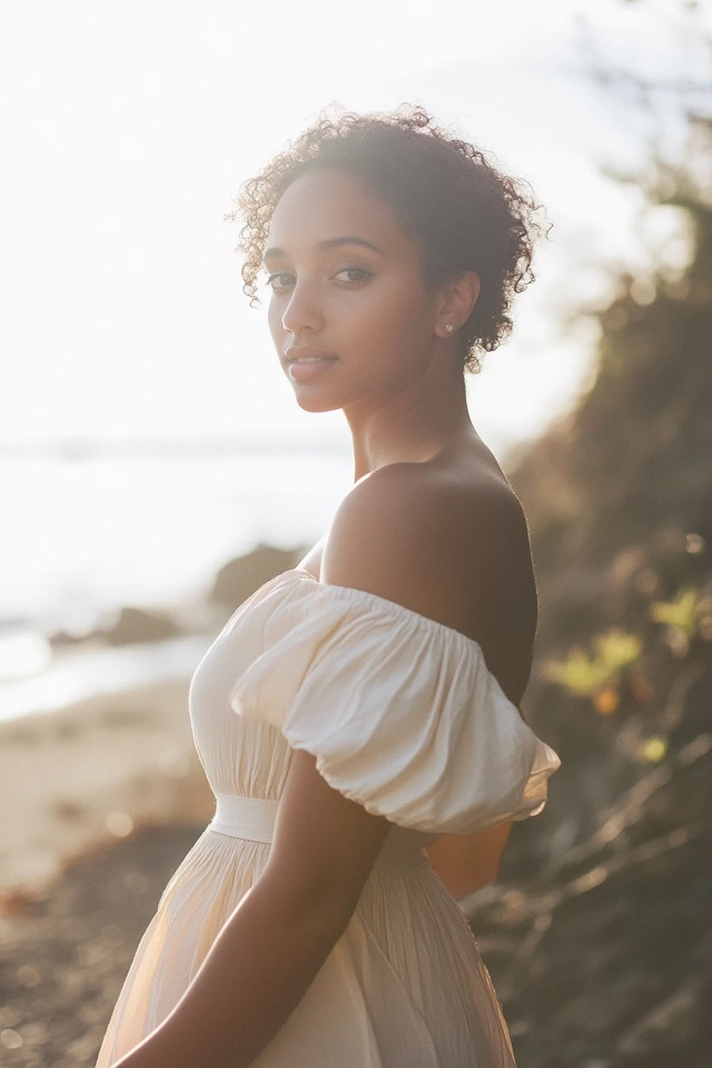 Off-the-Shoulder Styles: Showcasing a Subtle Hint of Skin - photo 6