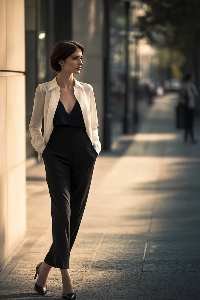 Tailored Trousers: From Office to Evening Wear - photo 5