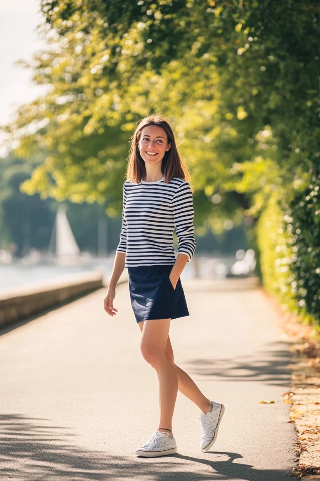 Striped Breton Shirt: The Classic Nautical Staple - photo 5