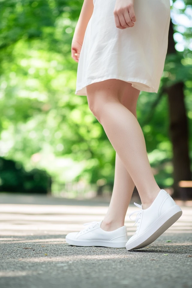 Classic White Sneakers: Versatile Footwear for Everyday Wear - photo 5