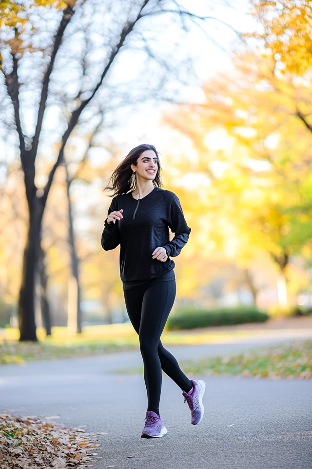 Versatile Black Leggings: From Athleisure to Street Style - photo 5