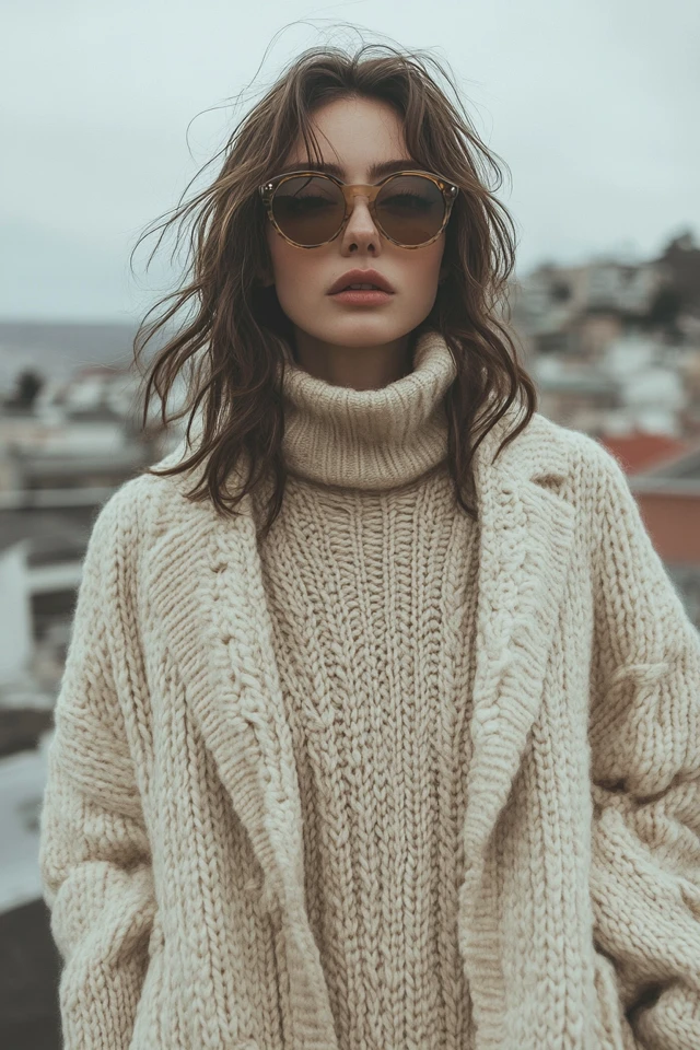Cozy Knitwear Layering: Fashionable Ways to Stay Warm This Season - photo 9