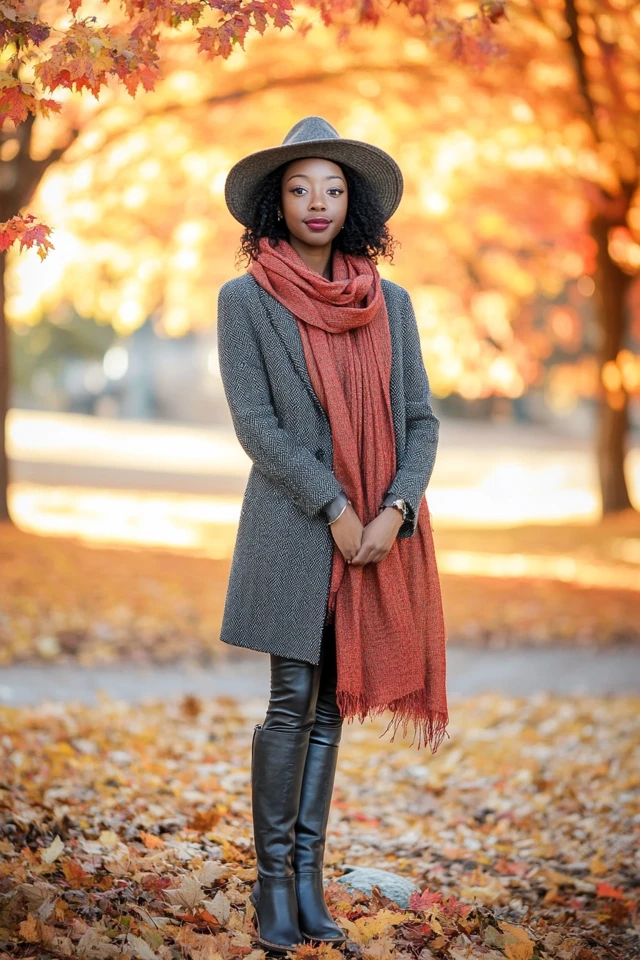 Autumn Accessories: Elevate Your Fall Outfits with Scarves, Hats, and Boots - photo 9