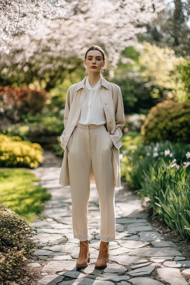 Spring Layering Mastery: Combining Light Fabrics for Unpredictable Weather - photo 9
