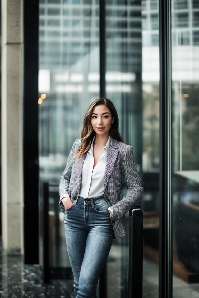 Structured vs. Unstructured: Balancing Tailored Pieces with Relaxed Fits - photo 5