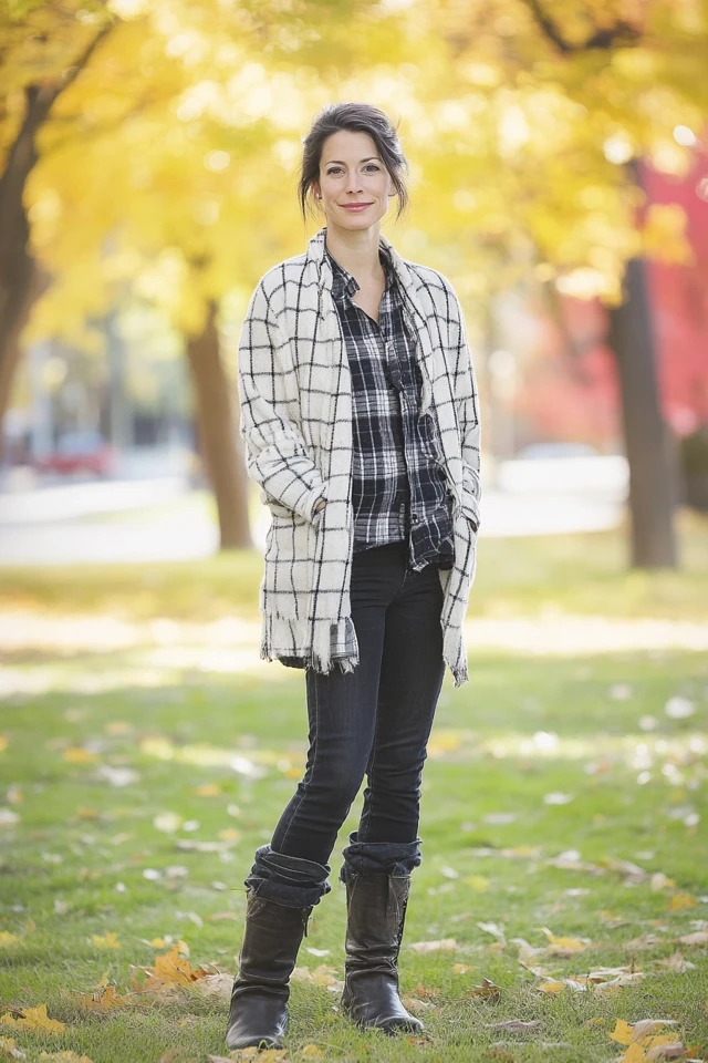 Layering for Fall: How to Combine Textures and Patterns - photo 6