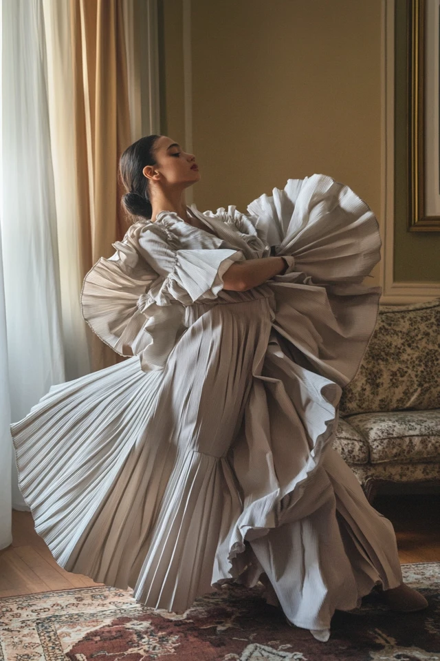 Ruffles and Pleats: Adding Dimension with Fabric Techniques - photo 7