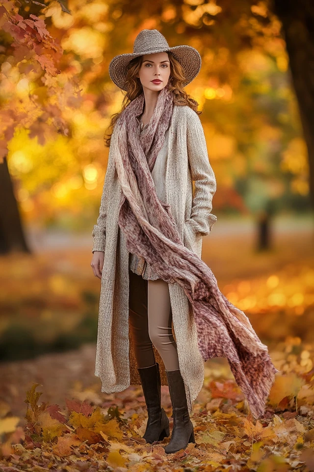 Autumn Accessories: Elevate Your Fall Outfits with Scarves, Hats, and Boots - photo 11