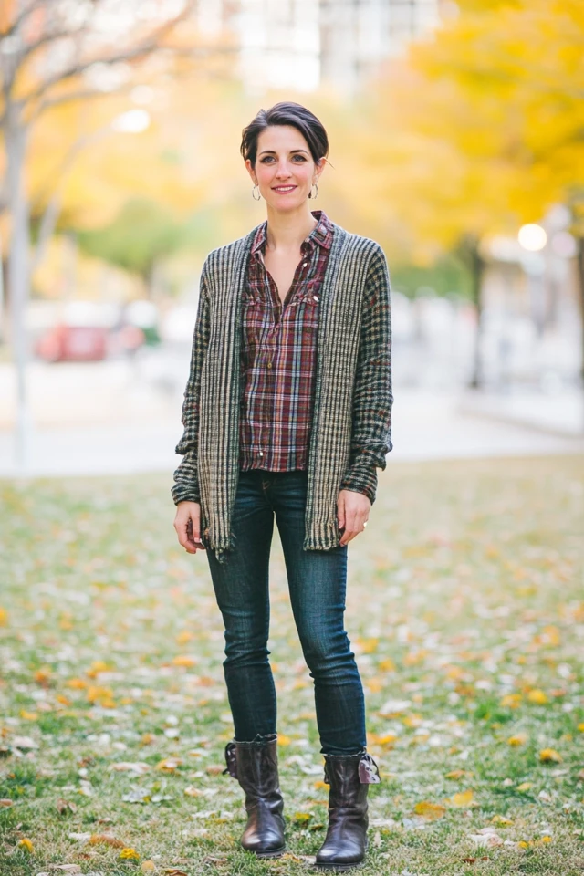 Layering for Fall: How to Combine Textures and Patterns - photo 7