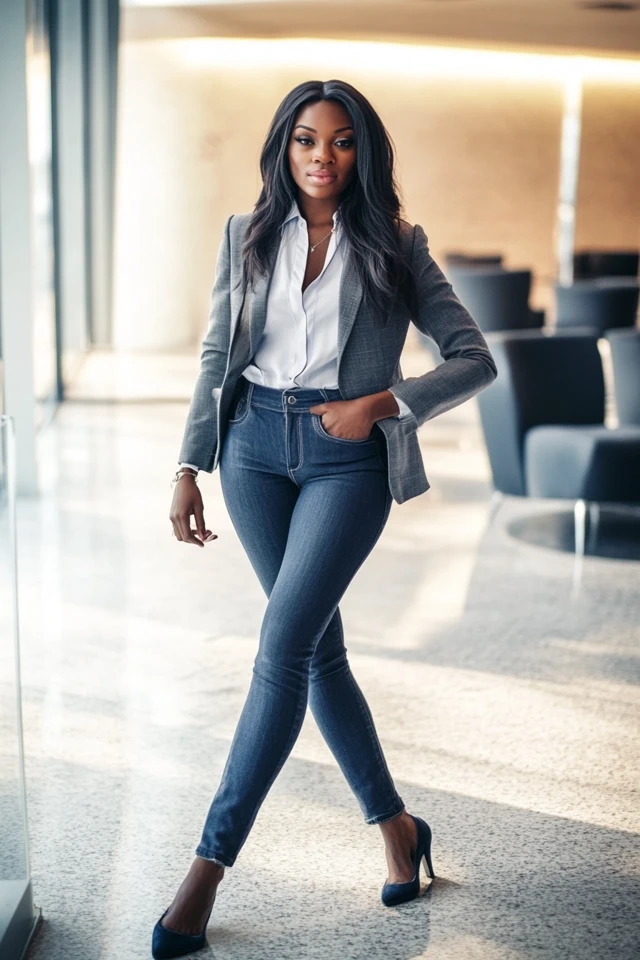 Structured vs. Unstructured: Balancing Tailored Pieces with Relaxed Fits - photo 9