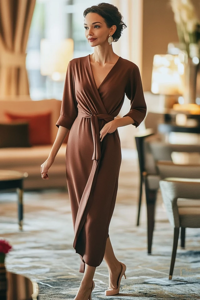 Wrap Dresses and Tops: Timeless Pieces for a Feminine Shape - photo 9