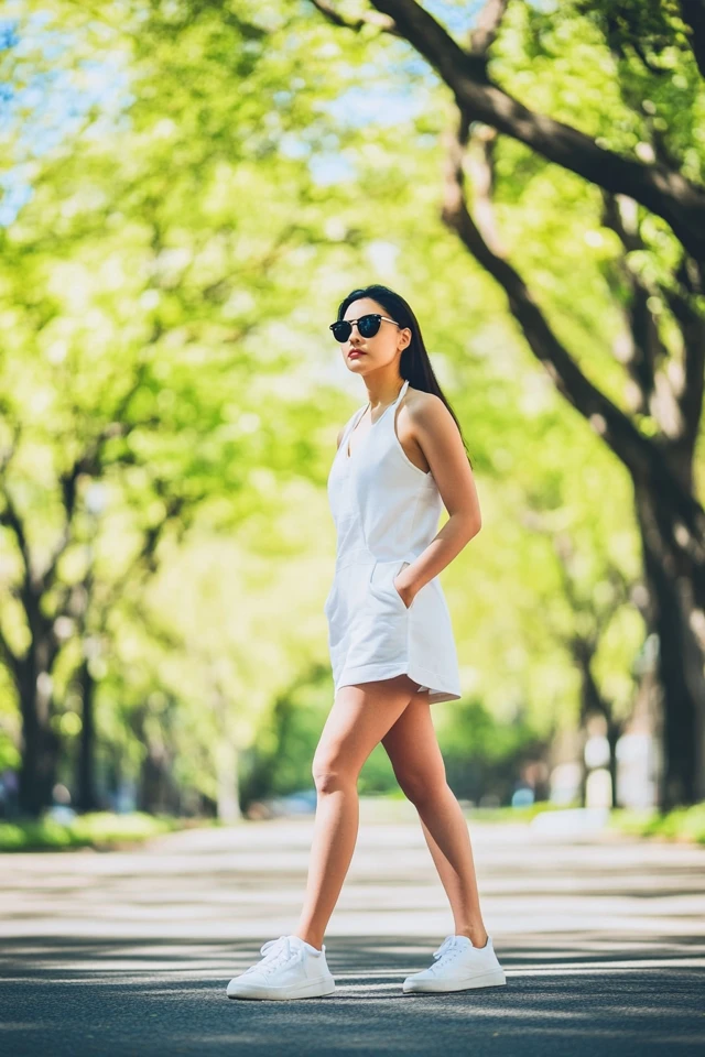 Classic White Sneakers: Versatile Footwear for Everyday Wear - photo 9