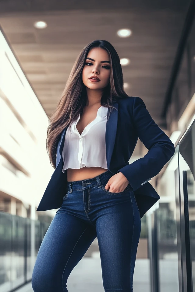 Structured vs. Unstructured: Balancing Tailored Pieces with Relaxed Fits - photo 8
