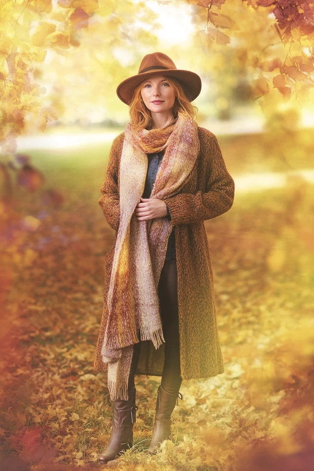 Autumn Accessories: Elevate Your Fall Outfits with Scarves, Hats, and Boots - photo 12