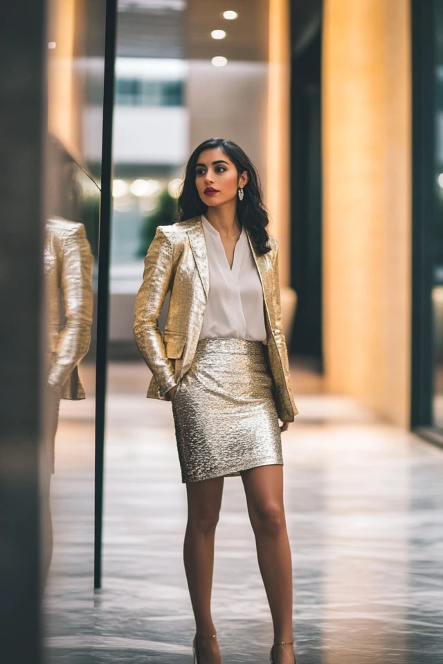 Adding Shine with Metallic Accents: How to Incorporate Gold and Silver - photo 8