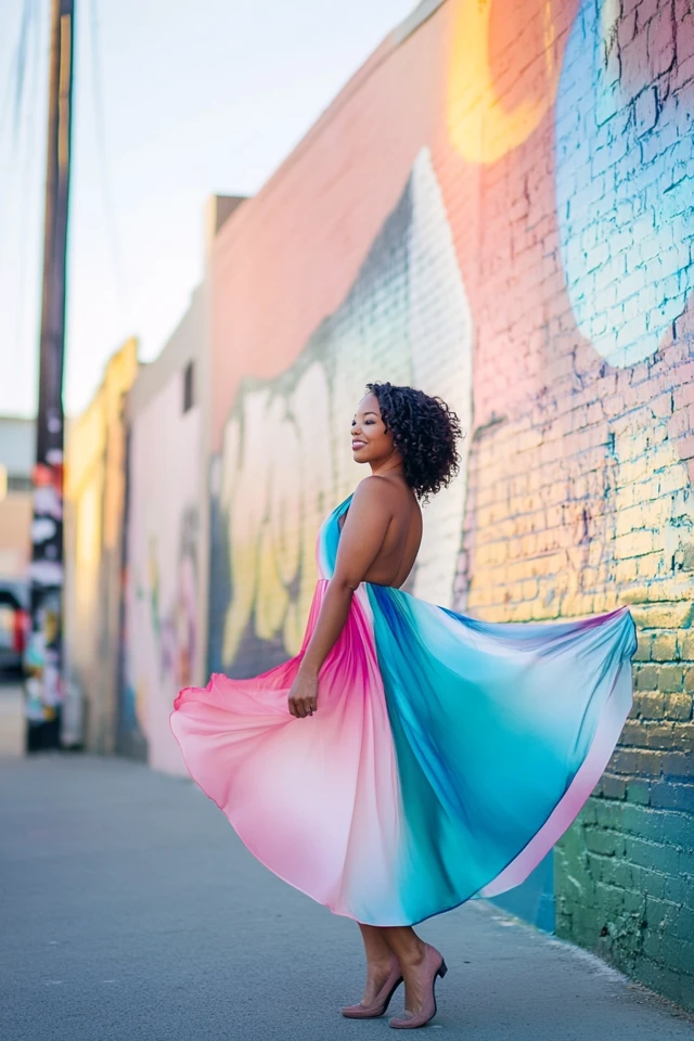 Ombre and Gradient Fashion: Clothing with Color Transitions - photo 3