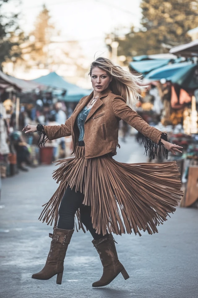 Fringe Fashion: Adding Movement with Textured Details - photo 8