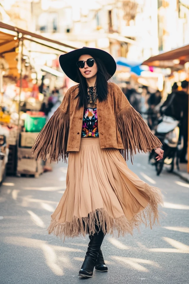 Fringe Fashion: Adding Movement with Textured Details - photo 9