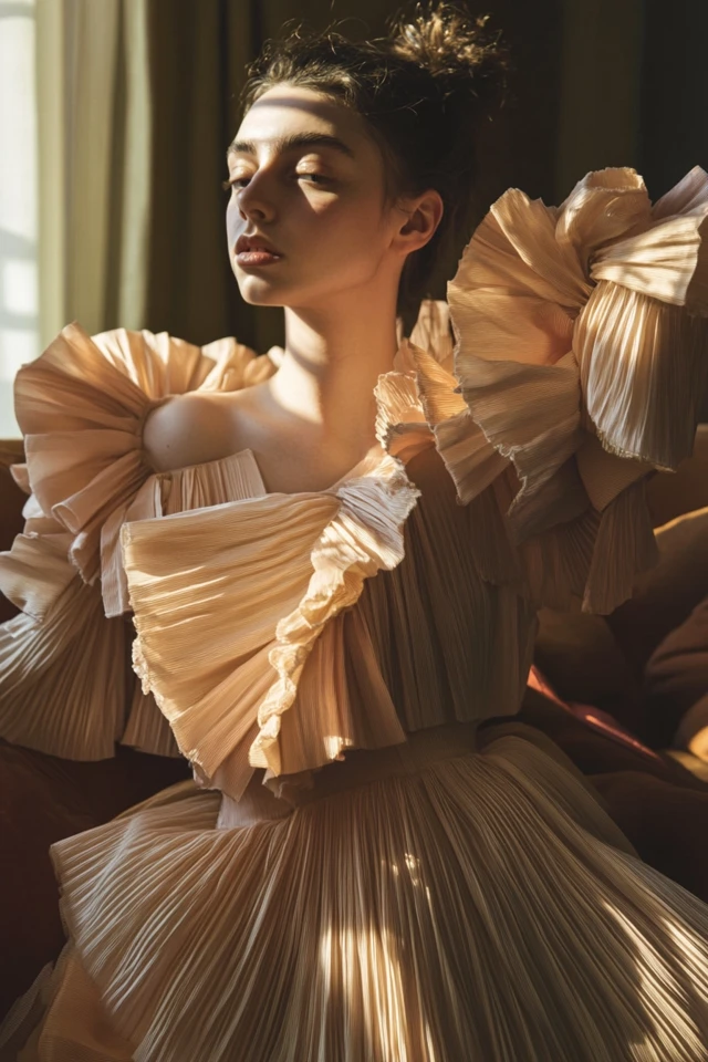 Ruffles and Pleats: Adding Dimension with Fabric Techniques - photo 9