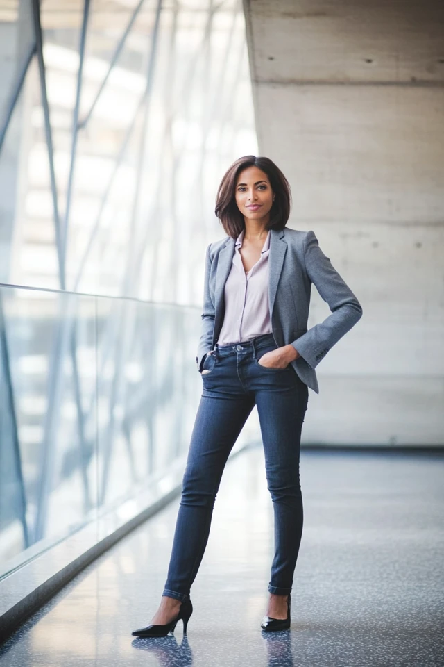 Structured vs. Unstructured: Balancing Tailored Pieces with Relaxed Fits - photo 10