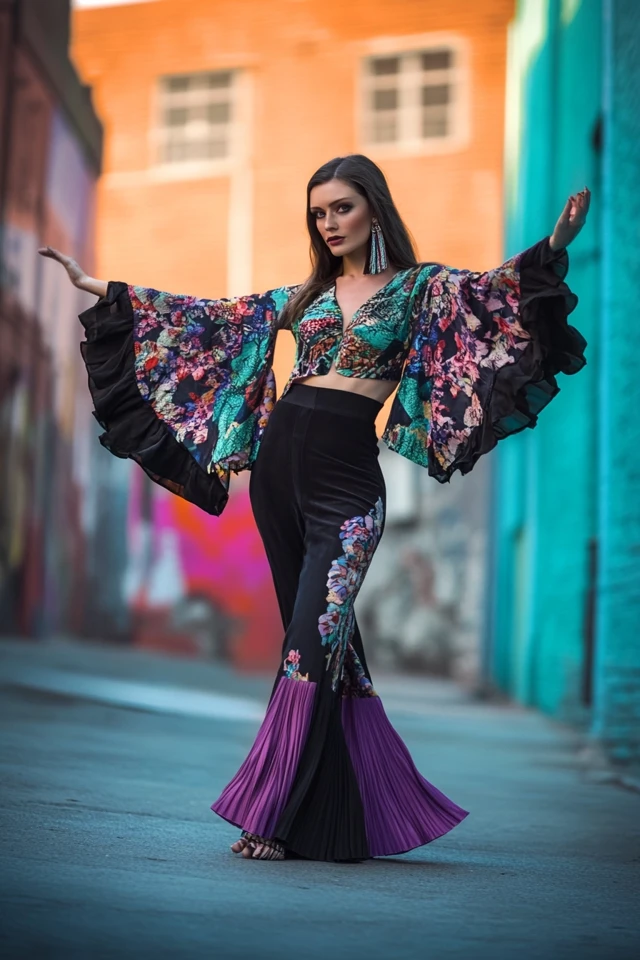 Bell Sleeves and Flared Cuffs: Adding Drama to Your Outfits - photo 10