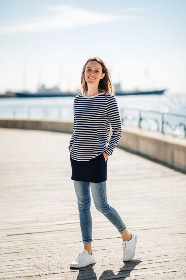 Striped Breton Shirt: The Classic Nautical Staple - photo 10