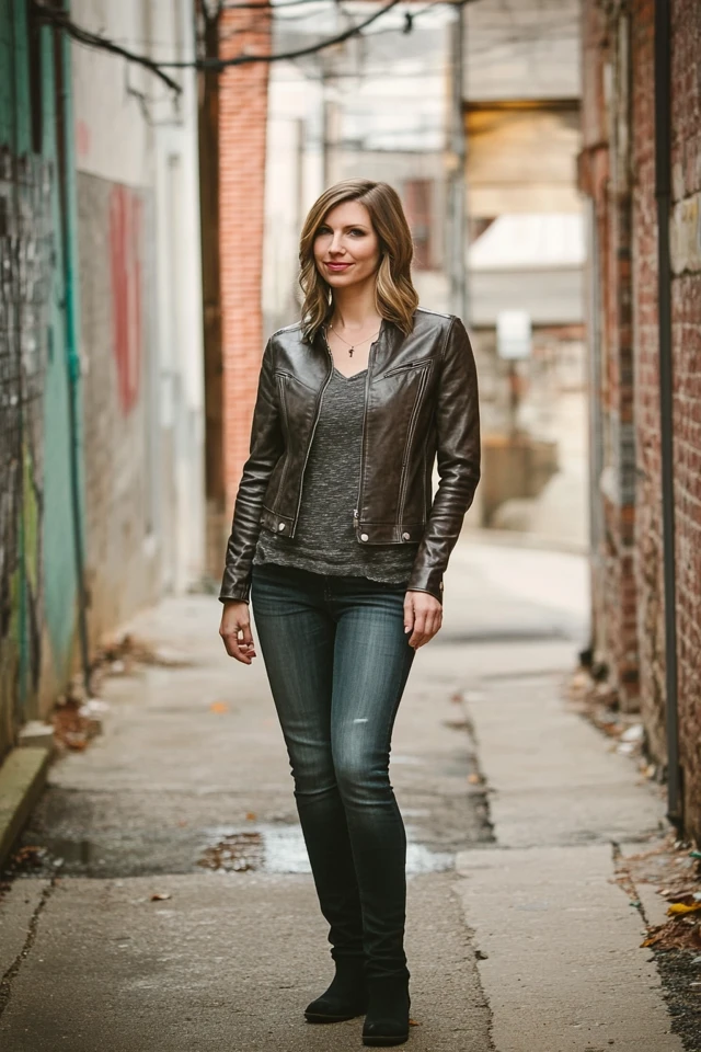 The Perfect Leather Jacket: An Investment for Any Season - photo 9