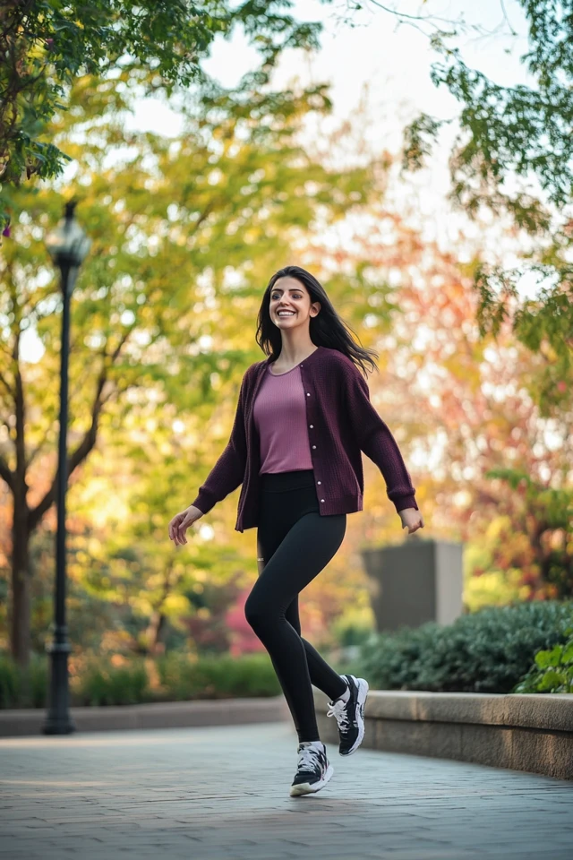 Versatile Black Leggings: From Athleisure to Street Style - photo 10