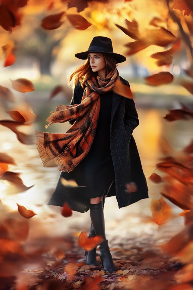 Autumn Accessories: Elevate Your Fall Outfits with Scarves, Hats, and Boots - photo 2