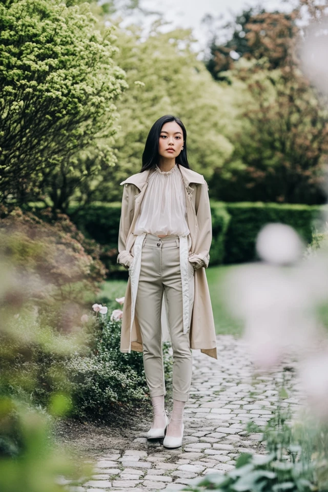 Spring Layering Mastery: Combining Light Fabrics for Unpredictable Weather - photo 2