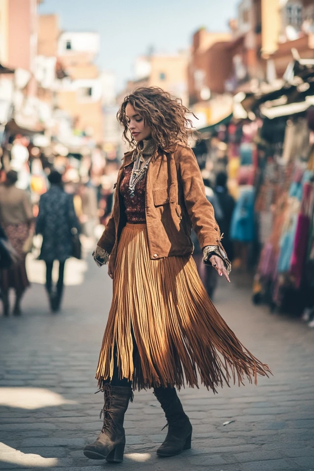 Fringe Fashion: Adding Movement with Textured Details - photo 10