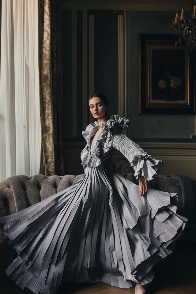 Ruffles and Pleats: Adding Dimension with Fabric Techniques - photo 12
