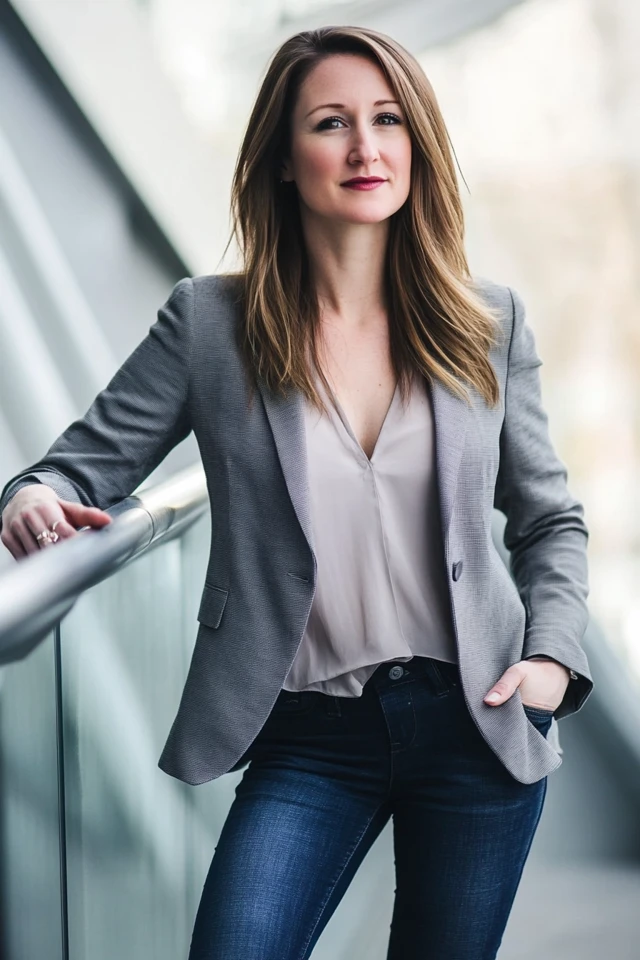 Structured vs. Unstructured: Balancing Tailored Pieces with Relaxed Fits - photo 12