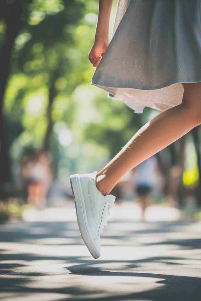 Classic White Sneakers: Versatile Footwear for Everyday Wear - photo 11